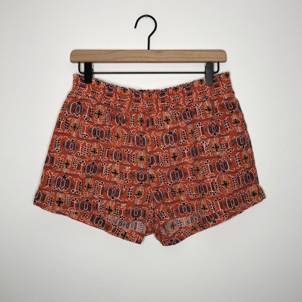 EUC Madewell Pull On Soft Patterned Shorts M